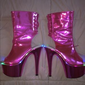 Light Up Stripper Heels